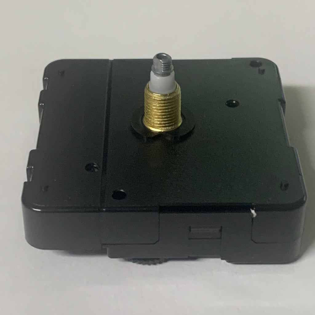 Continuous sweep, high torque quartz clock movement for dials up to 1/4" thick