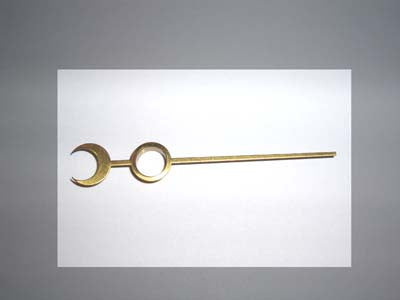 2-1/2" Gold calendar hand