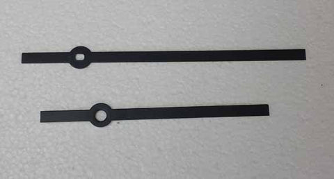4-1/8"Block hands for quartz movements black color