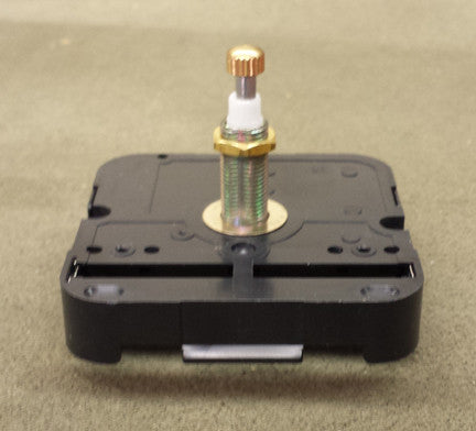 High torque mini quartz clock movement for 5/8" thick material