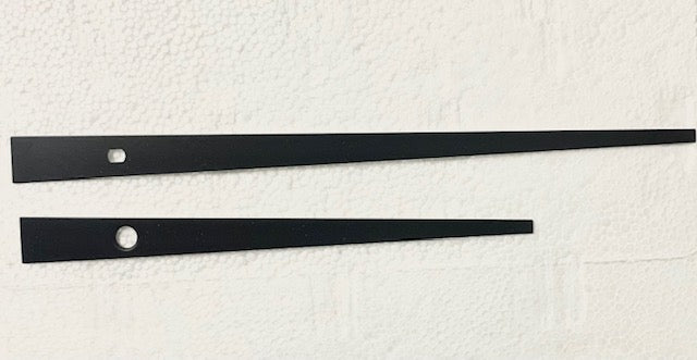 5-3/8" Black tapered hands