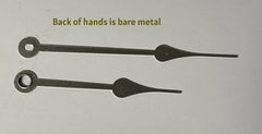 3-3/8" Spade hands, choose black or gold color