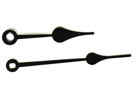 2-7/8" Spade hands, choose black or gold color