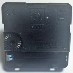 Continuous sweep, high torque quartz clock movement for dials up to 1/2" thick