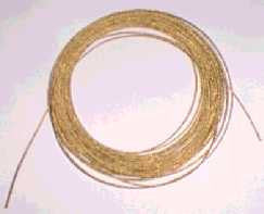 3/64"  Brass clock cable, sold by the foot