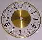 6" fancy roman clock dial